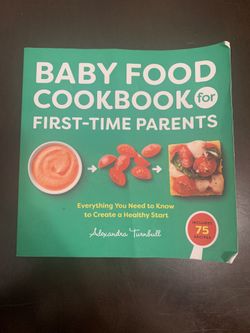 Baby Food Cookbook For First-Time Parents Recipe Book
