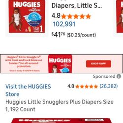 Pampers 192 Count Size 1