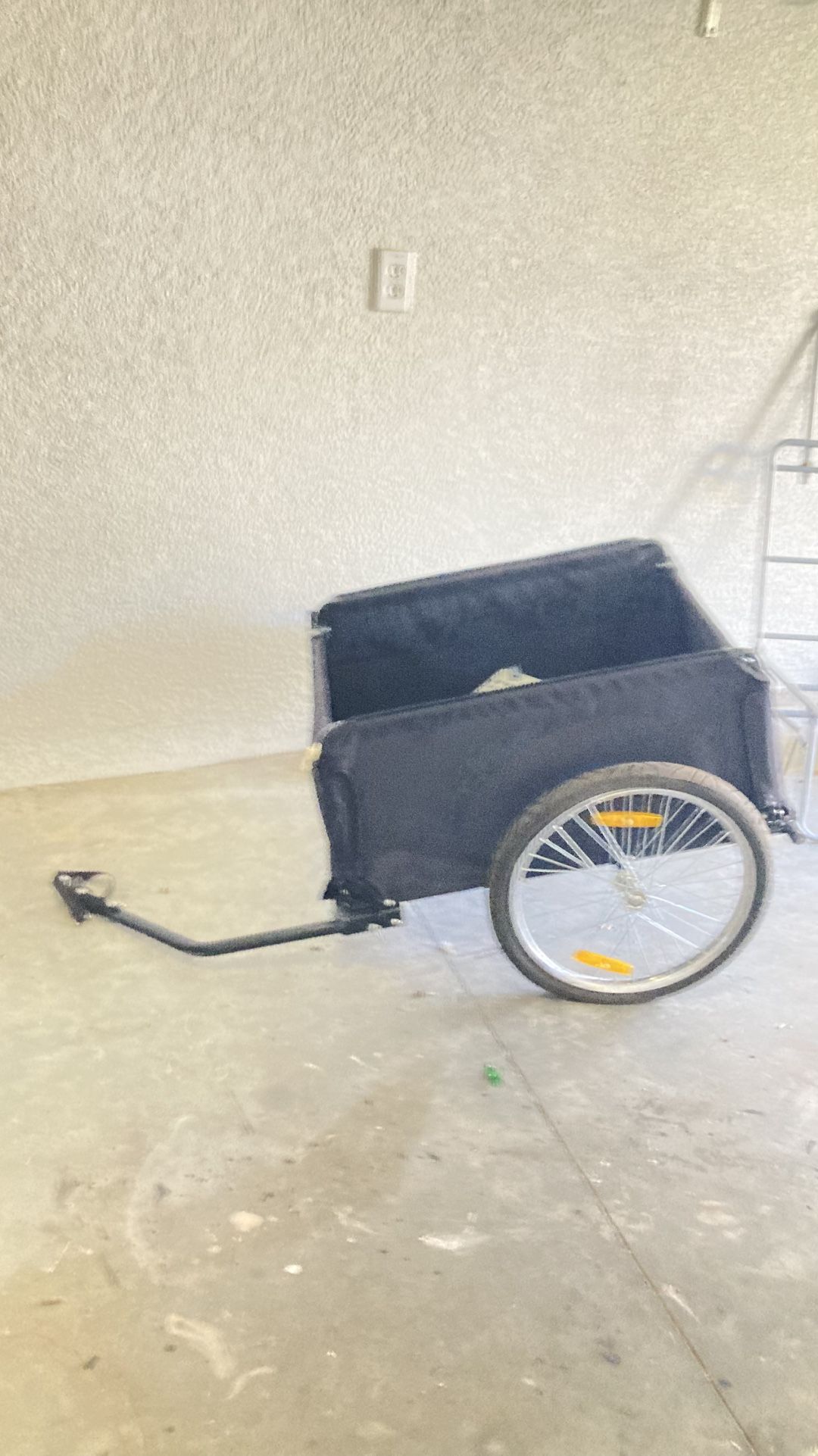 Aosom Bike Cargo Trailer Two Wheel Bike Luggage Wagon