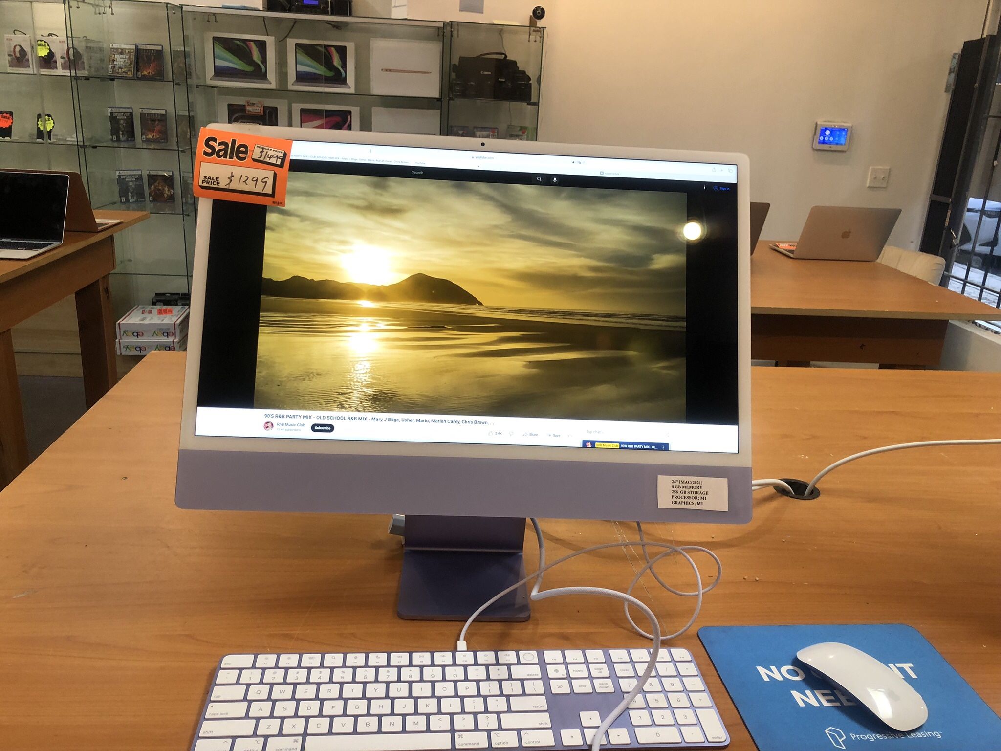 (2023) 24” IMAC / 16 GB MEMORY / 512 GB SSD / M3 CHIP