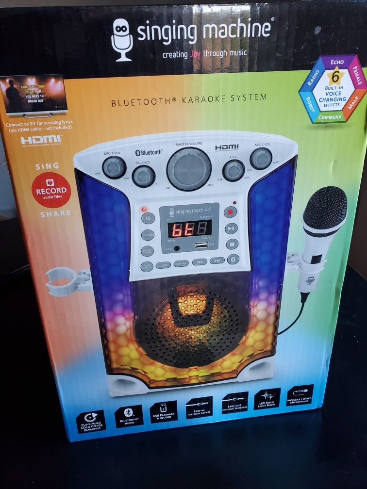 Bluetooth /CD Karaoke Set