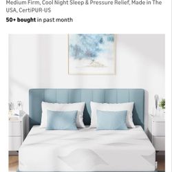 Full Sized Memory Foam Bed (Brand New) 