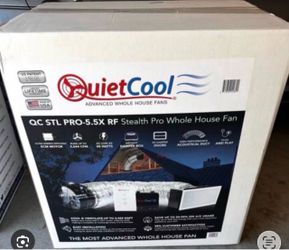 QuietCool Stealth Pro 5.5 – BRAND NEW + PROFESSIONAL INSTALLATION INCLUDED
