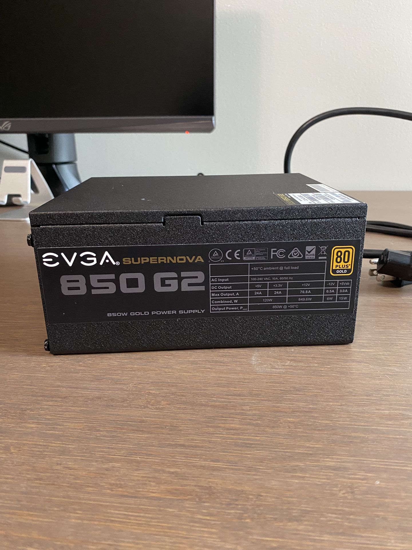 EVGA Supernova 850 G2 80 Plus Gold 850w Power Supply