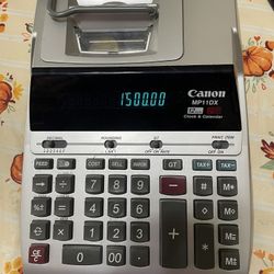 Canon MP11DX  Electric 12 Digit Calculator - $10 - Berwyn Pick Up 