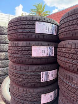 235/40/19 Kumho All Season ‼️ New Tires/ llantas nuevas- EACH TIRES $155- INSTALLED AND BALANCED
