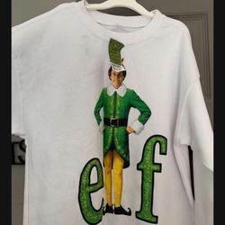 ELF Christmas Sweater Sweatshirt Womens XS