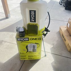 RYOBI ONE+ 18V Cordless Battery 4 Gal. Backpack Chemical Sprayer with 2.0 Ah Battery and Charger