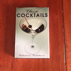Classic Cocktails Hardback Book. 