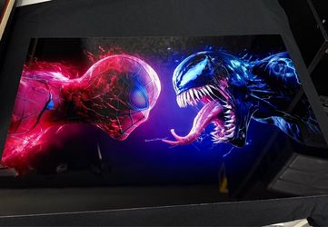Custom SpiderMan Venom Marvel Metal Print