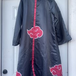 Naruto Akatsuki Cloak Hooded