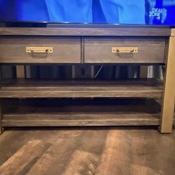 Wood Tv Stand With Mount