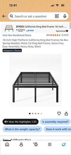 California King Bed Frame