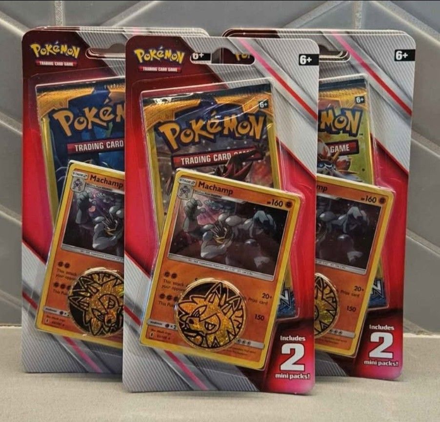Pokemon Sun & Moon Base Set Sealed 2 Mini Pack Blisters! Includes 2x Sun & Moon Mini Packs