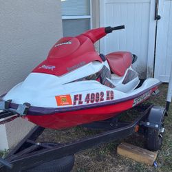 1995 Sea-Doo just redid the carburetors had no time for it