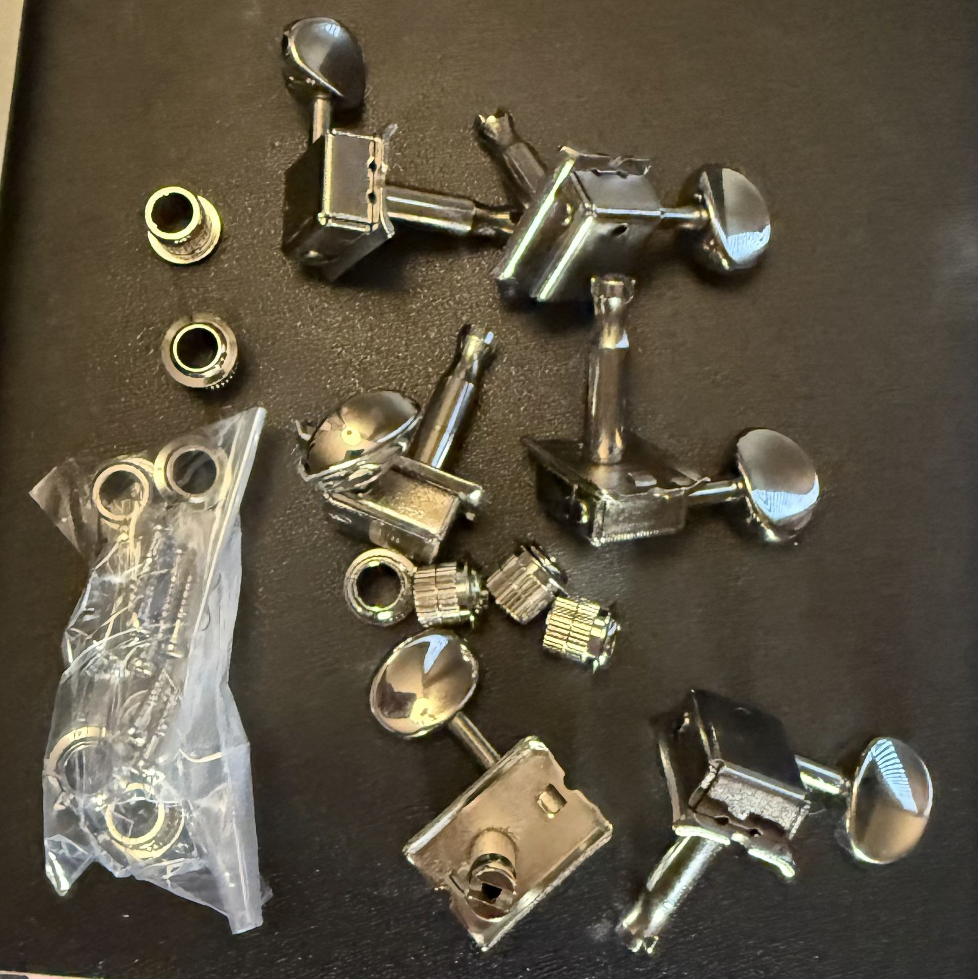 Vintage Style Telecaster Tuners Six In A Line 