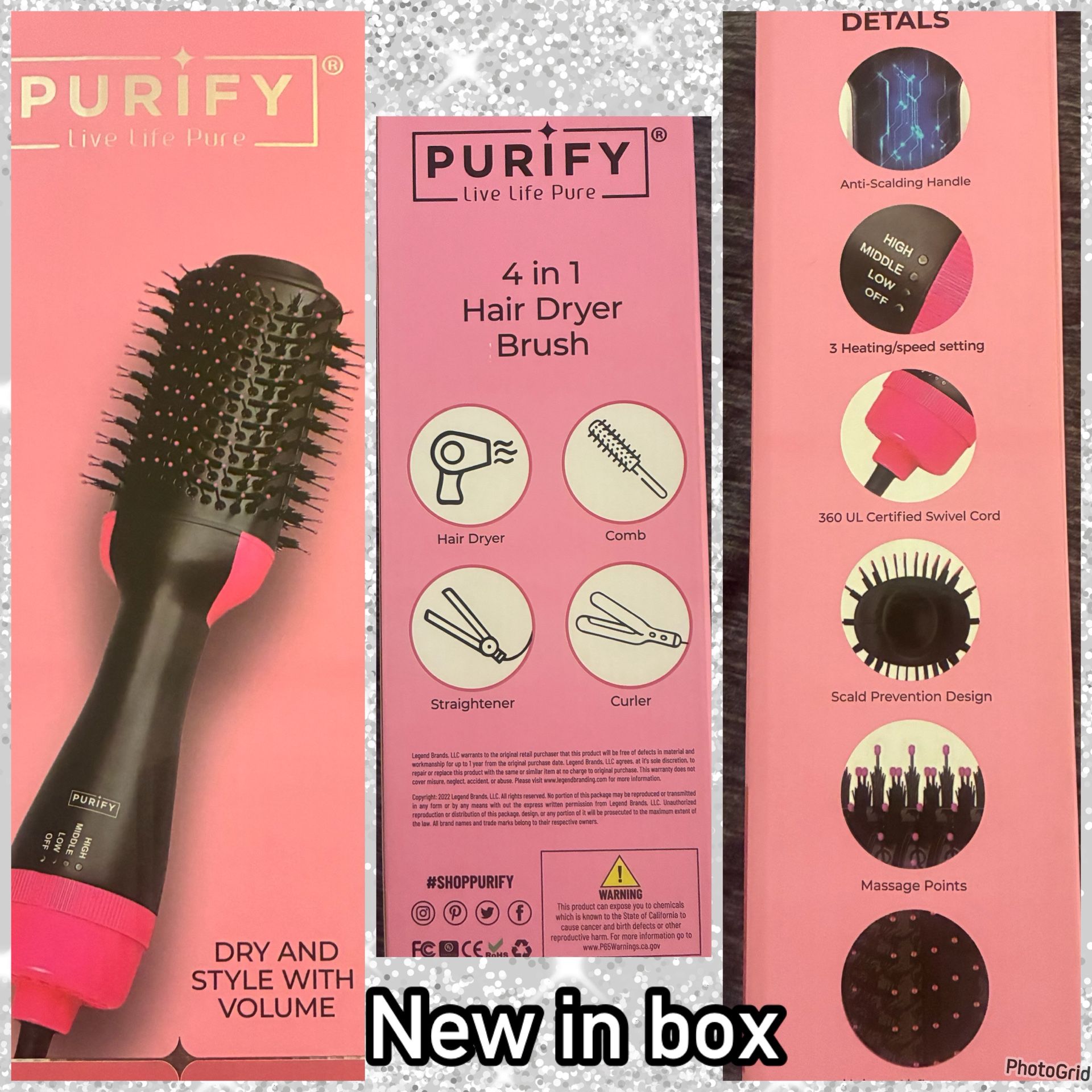 New In Box Hair Straightener $10 