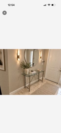 Glass table