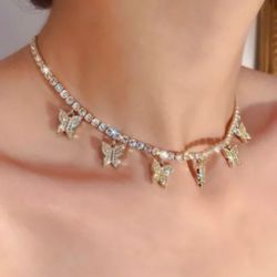Beautiful Butterfly Necklace