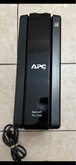 APC PRO 1500 Battery Back Up UPS Pro No Batteries Included Tested