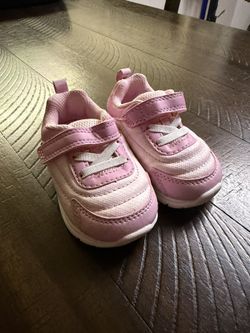 Pink Baby Sneakers Size 4