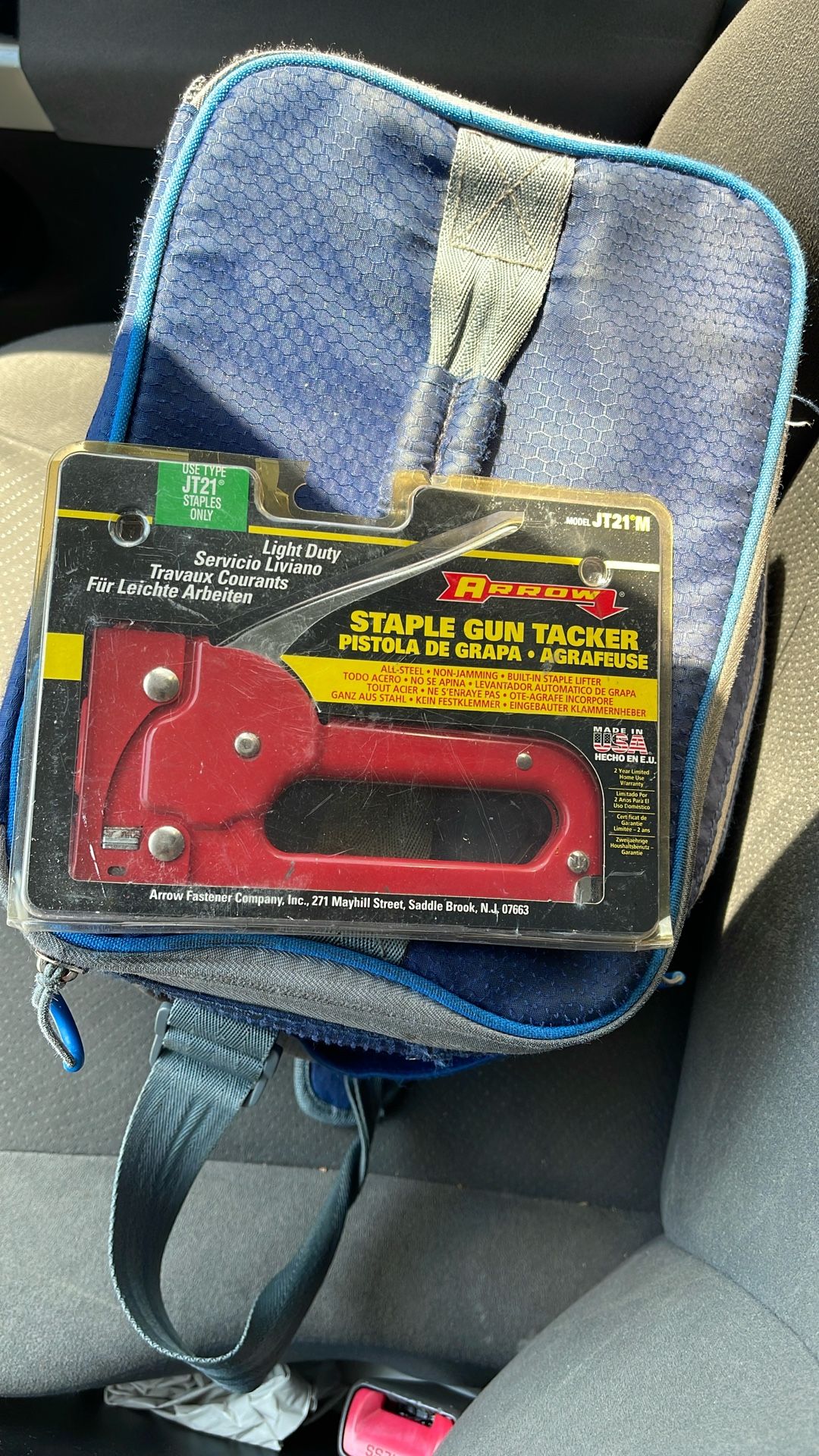 ARROW MODEL JT21M STAPLE GUN TACKER -REFURBISHED -MADE IN U.S.A.!!!!!!!