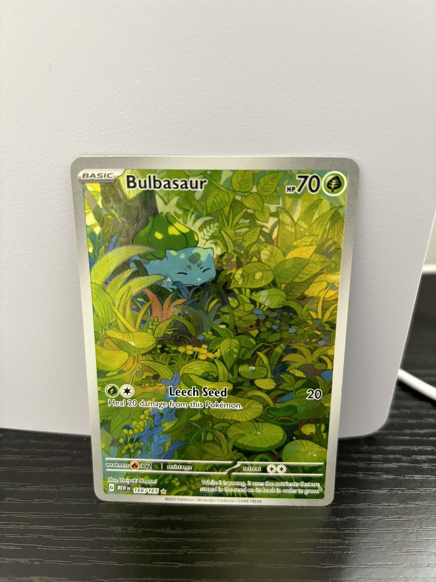 Pokemon TCG 151 Bulbasaur 166/165
