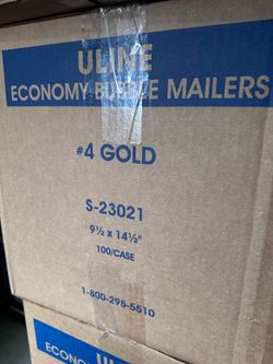 ULine Bubble Mailers