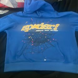 Blue Spider Hoodie 