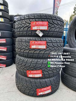 305/45R22 Fullrun New Set of Tires Installed and Balanced Set de Llantas Nuevas Instaladas y Balanceadas