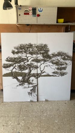 Vintage 1970s Formica sliding panels