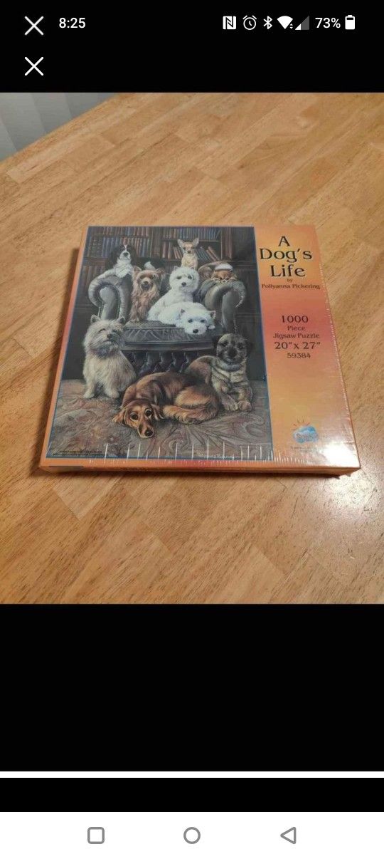 NEW A Dogs Life 1000 Piece Puzzle