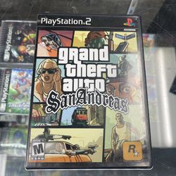 Grand Theft Auto San Andreas Ps2 $20-$25 Each Gamehogs 11am-7pm