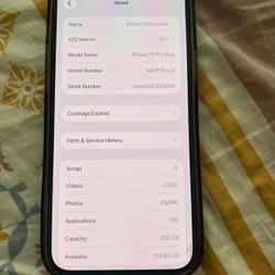 iPhone 12 Pro Max 256 Gb With Original Box