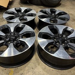 4 2022 2023 Ford F150 Lightning OEM WHEELS RIM 22" 22x8.5 95(contact info removed)2 NL381007CA