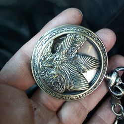 Antique Eagle Pocket Watch