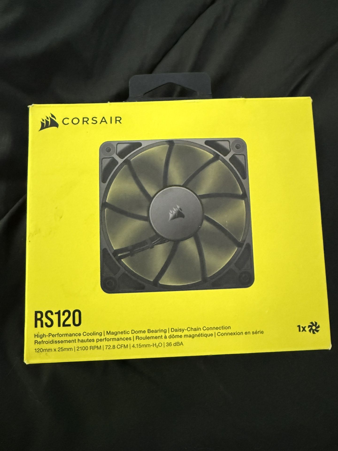 Corsair RS120 high perf. 120mm pwm fan