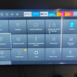 New 75in 4k UHD Amazon Fire Tv