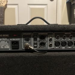 Electric Guitar With Electric Amp 