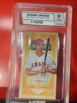 SHOHEI OHTANI Angels Baseball 2020 TOPPS GYPSY QUEEN Fortune Tellers Card MGS 9 MINT