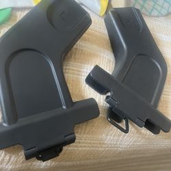 UPPAbaby Car Seat Adapter for Minu and Minu V2 / Compatible with Maxi-COSI, Nuna and Cybex Infant Car Seats/Quick + Secure Attachment / 1 Set