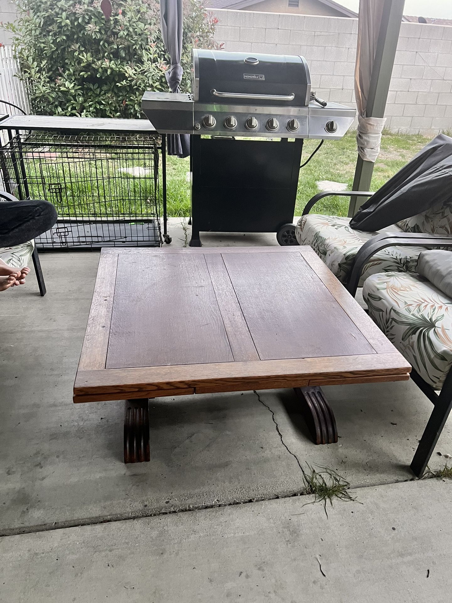 Vintage Expanding Coffee Table