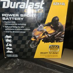 Duralast Gold Power Sports Battery 