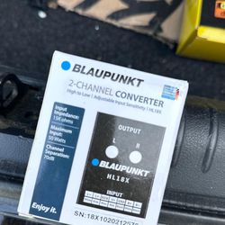 Lowhigh converter Blaupunkt 2 channel $25 new