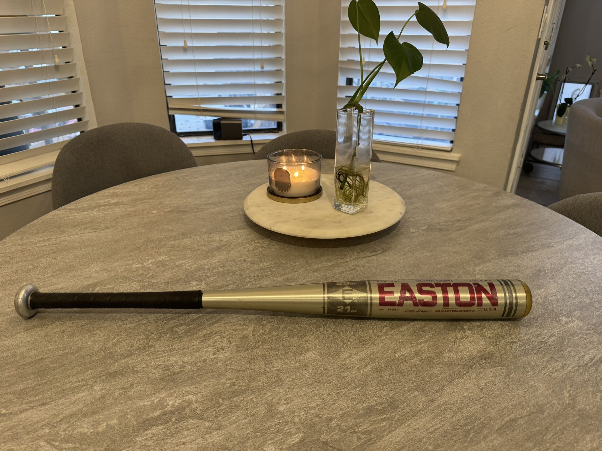 An Easton Baseball Bat