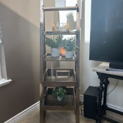 5 Tier Wooden Shelf