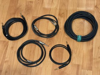 High Quality Heavy Duty 1/4" Speaker Cables - Monster, Quantum, etc. - $10-15