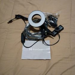 KNOX GEAR MULTIPURPOSE WEB CAM GOLDER/LIGHT STAND NEW