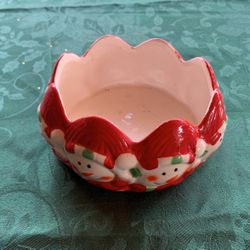 Christmas Candy Bowl