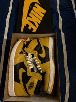Used Men Size 8.5 AJ1 High Pollen 